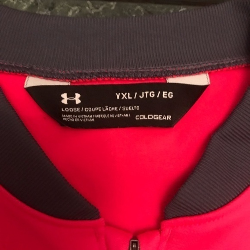 Under Armour Girls ColdGear‎ Zip Up Jacket - Picture 3 of 3